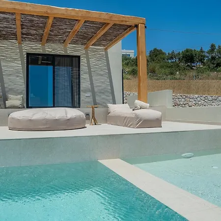 Suolo Di Gioia With Magnificent Sea View And Infinity Pool 18*4m * Korithion
